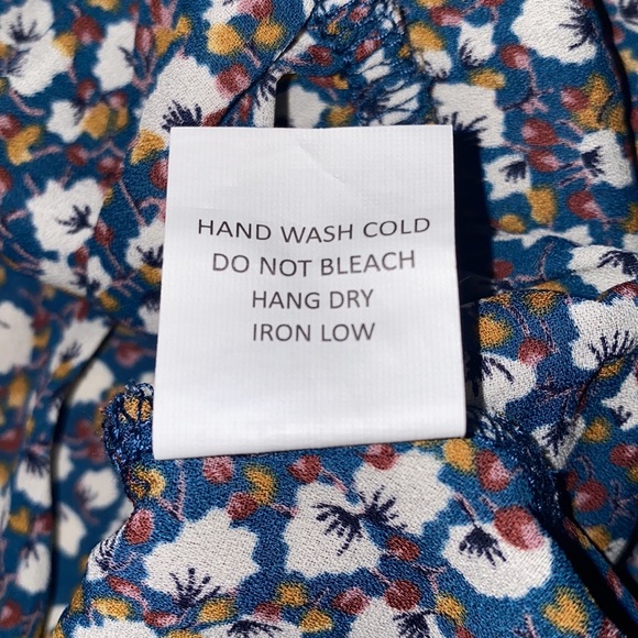 Sienna Sky Floral Peplum 3/4 Sleeve Blouse - Picture 13 of 13